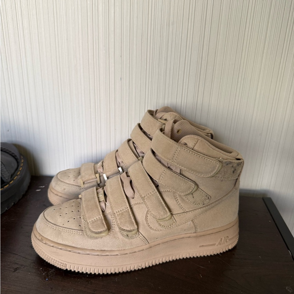 Nike Tan High-Top Sneakers
